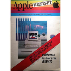 Apple uutiset : 4th Dimension Kun laser ei riitä VERSACAD - used magazine
