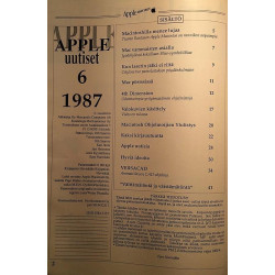 Apple uutiset : 4th Dimension Kun laser ei riitä VERSACAD - used magazine
