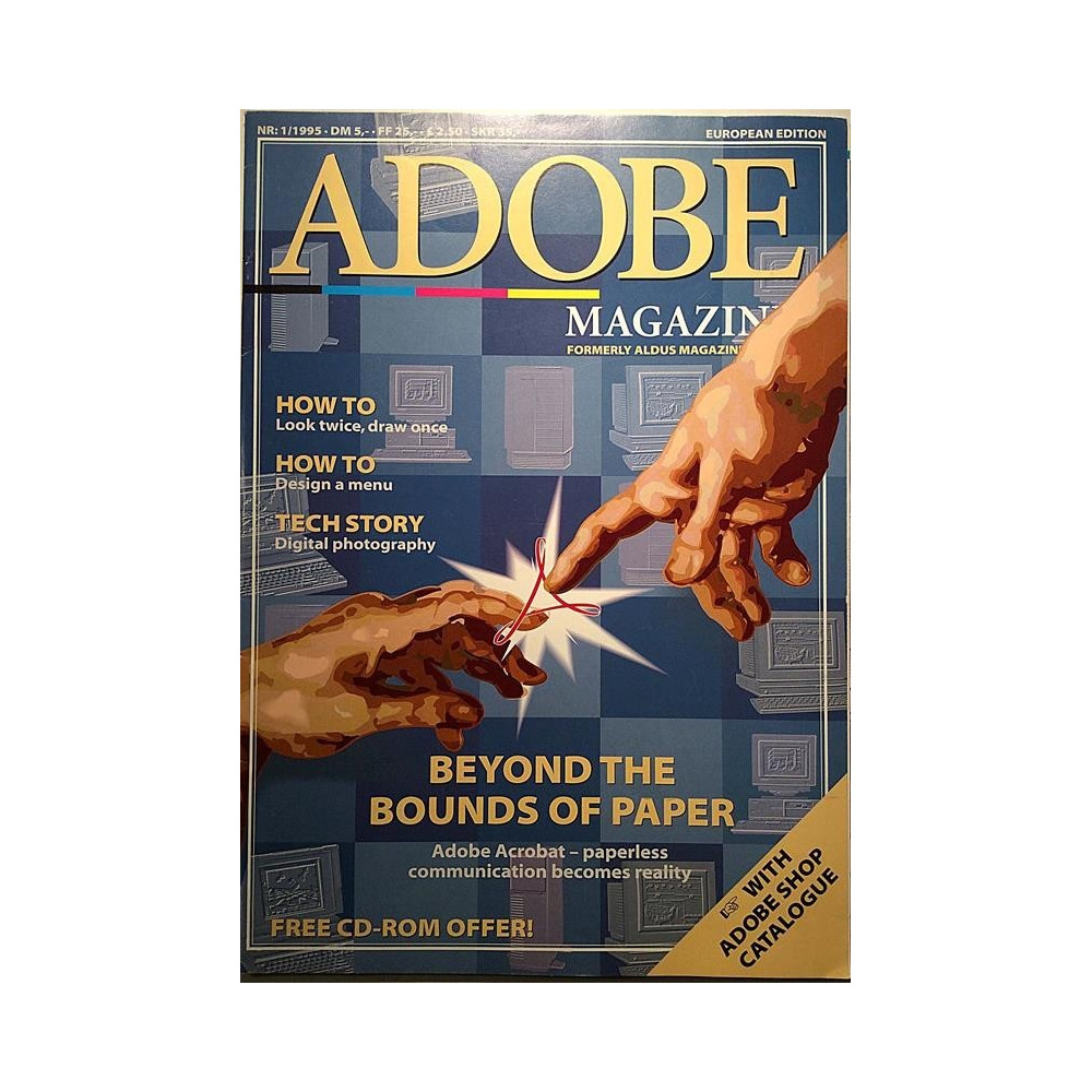 Adobe Magazine : Formerly Aldus Magazine - used magazine