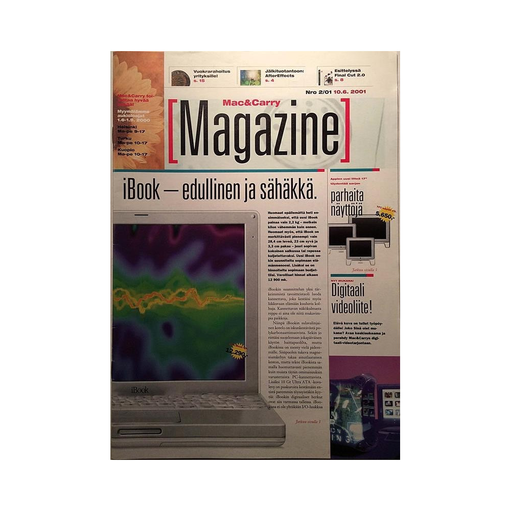 Mac & Carry Magazine : iBook edullinen ja sähäkkä. - used magazine