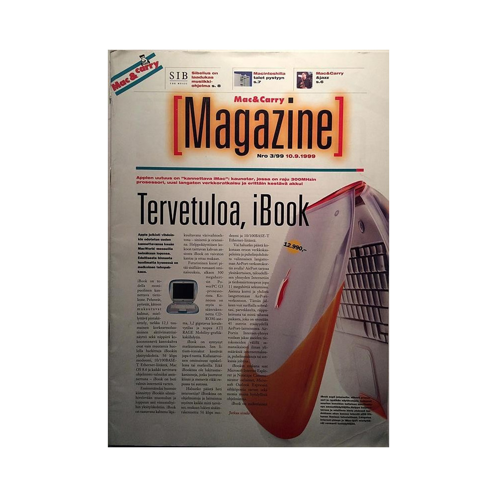 Mac & Carry Magazine : Tervetuloa, iBook - used magazine