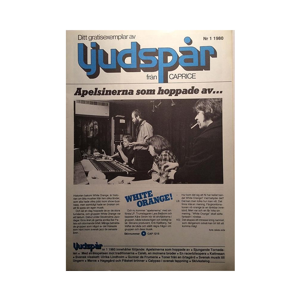 Ljudspår : från Caprice - used magazine