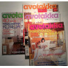 Avotakka 4 numeroa : Habitare, värit puulajin mukaan, museokaupat - used magazine