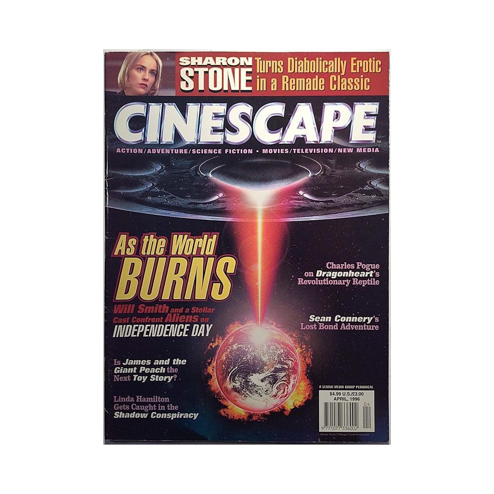 Cinescape : Sharon Stone, Sean Connery - used magazine