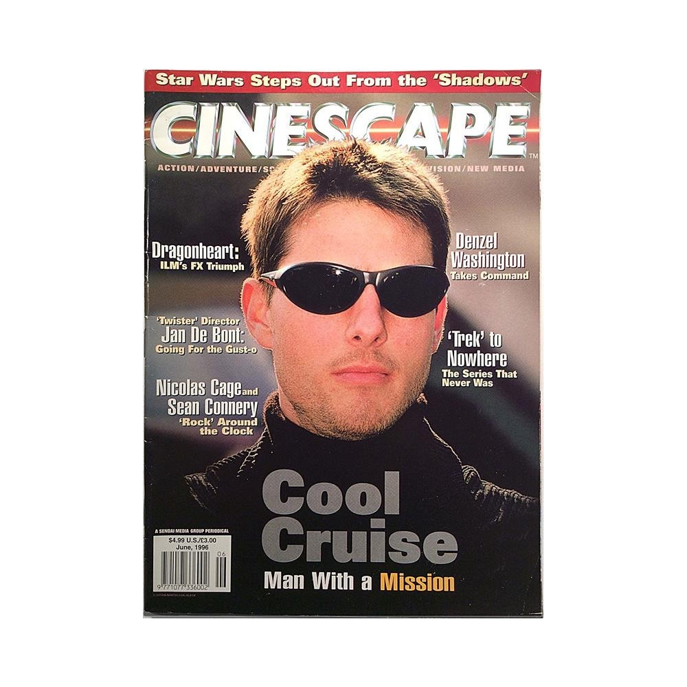 Cinescape : Tom Cruise, Denzel Washington - used magazine
