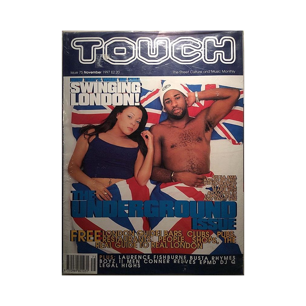Touch : Underground issue + guide to London - used magazine