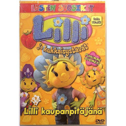 DVD - Lilli ja kukkaisystävät 2005  Lilli kaupanpitäjänä kesto 50 minuuttia Used DVD