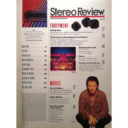 Stereo Review : Kathy Mattea, Surround choosing A/V receiver - begagnade magazine audio hi-fi
