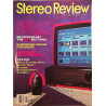 Stereo Review : New A/V options, how to buy loudspeakers - used magazine audio hi-fi
