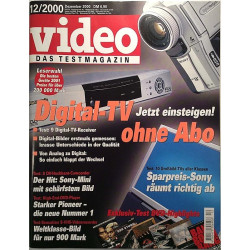 Video das Testmagazin 2000 12 Dezember Digital-TV jetzt einsteigen! aikakauslehti video