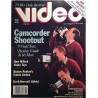 Video magazine of home video 1987 June Camcorder Shootout aikakauslehti video