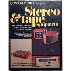 Consumer Guide stereo quarterly 1976 Winter Stereo & Tape equipment, Exclusive! aikakauslehti audio