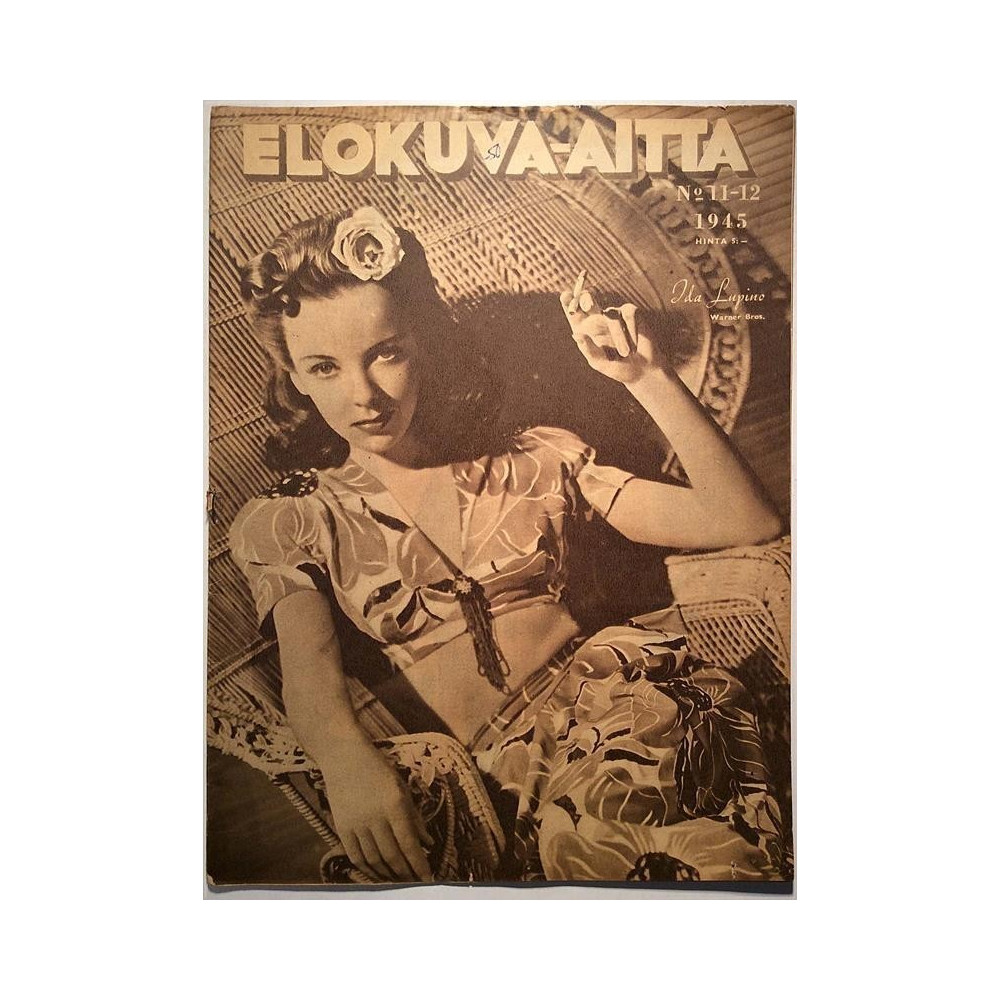 Elokuva-Aitta : Ida Lupino Warner Bros. - begagnade magazine film