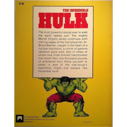 The Incredible HULK by Stan Lee : Marvel Comics National TV star - Något använd bok