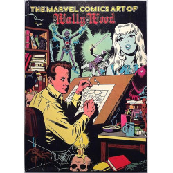 The Marvel Comics Art Of : Wally Wood hardcover - Något använd bok
