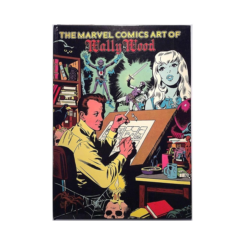 The Marvel Comics Art Of : Wally Wood hardcover - Något använd bok