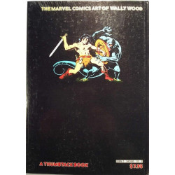 The Marvel Comics Art Of : Wally Wood hardcover - Något använd bok