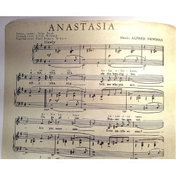 Anastasia : Foxin elokuvasta Anastasia - Noter