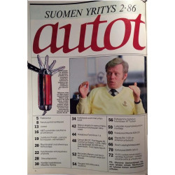 Suomen yritys autot 1986 2 Uusimmat yritysautot koeajettu aikakauslehti autot