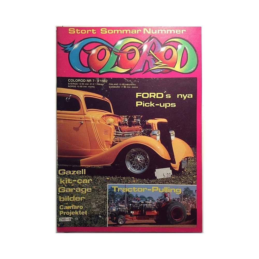 Colorod : Stort Sommar Nummer - used magazine car