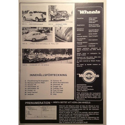 Wheels rod & classic : Street Rod Nationals + Jätteposter - begagnade magazine bil