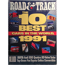 Road & Track : 10 best cars in the world 1991 - used magazine car