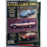 Car and Driver : Buyers Guide 1986 complete guide - begagnade magazine bil