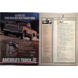 Car and Driver : Special issue 10 best, BMW 3-series - begagnade magazine bil