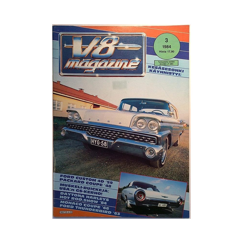 V8 Magazine : Ford Custom, Packard Coupe, Muskeli Buick - begagnade magazine bil