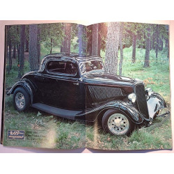 V8 Magazine : Repeämää kannessa, keskiaukeamassa Ford 1934 - used magazine car