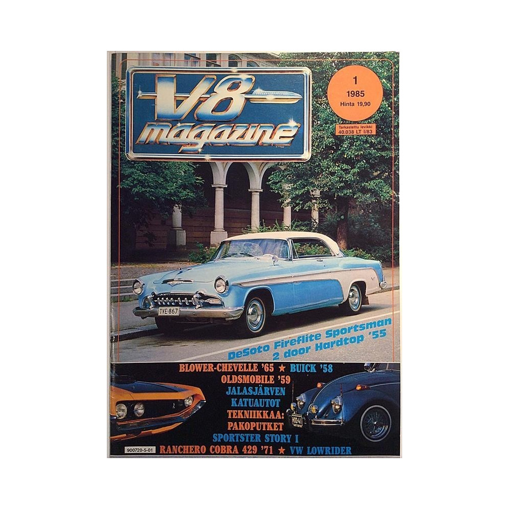 V8 Magazine : DeSoto Fireflite Sportsman 2 door Hardtop 55 - begagnade magazine bil