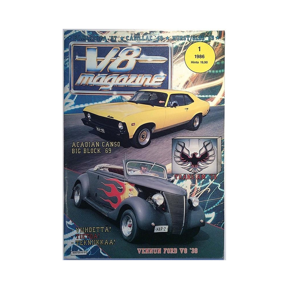V8 Magazine : Acadian Canso big block 69, Vennun Ford V8 -38 - begagnade magazine bil