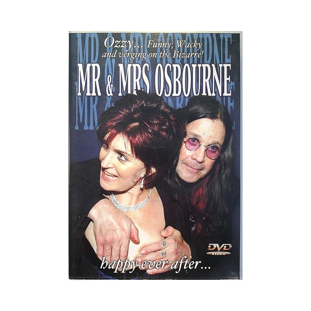 DVD - Mr And Mrs Osbourne 2002 IMC448D Happy Ever After... 55min. DVD