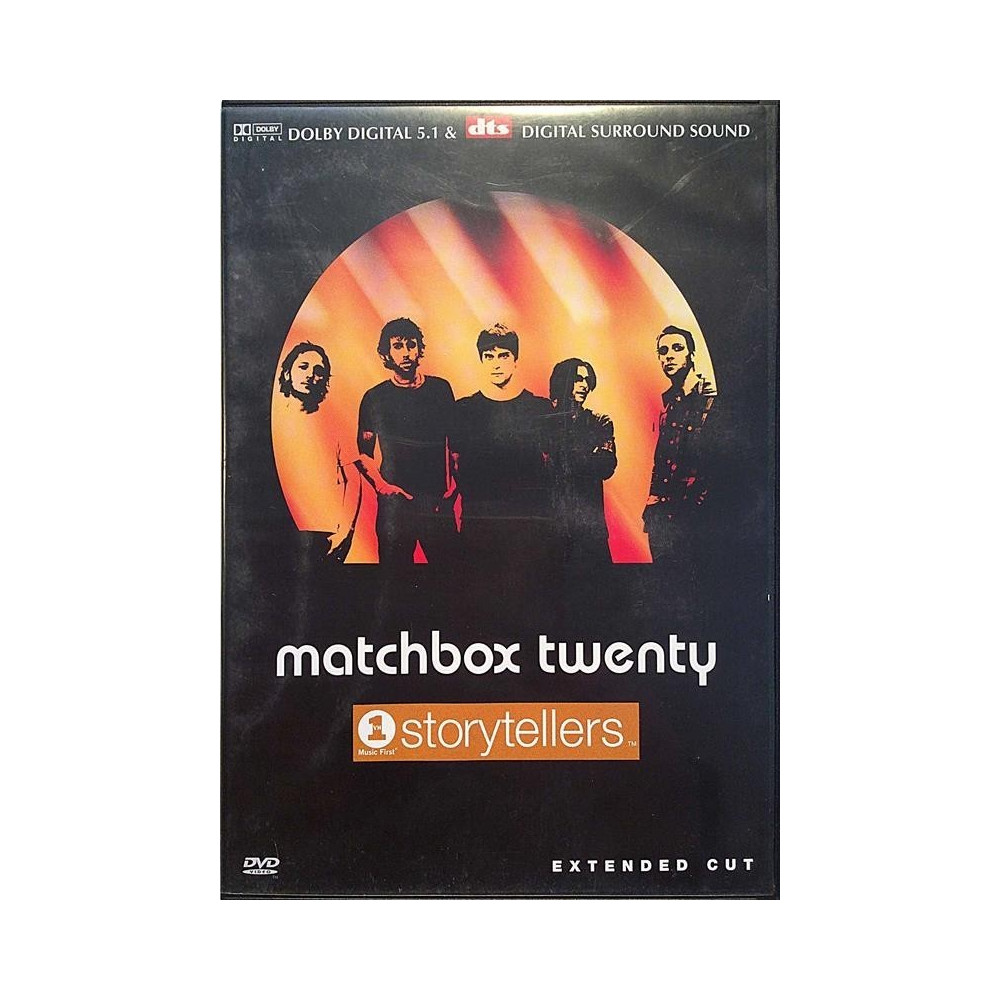 DVD - Matchbox 20 twenty 2002  Storytellers 62min. DVD