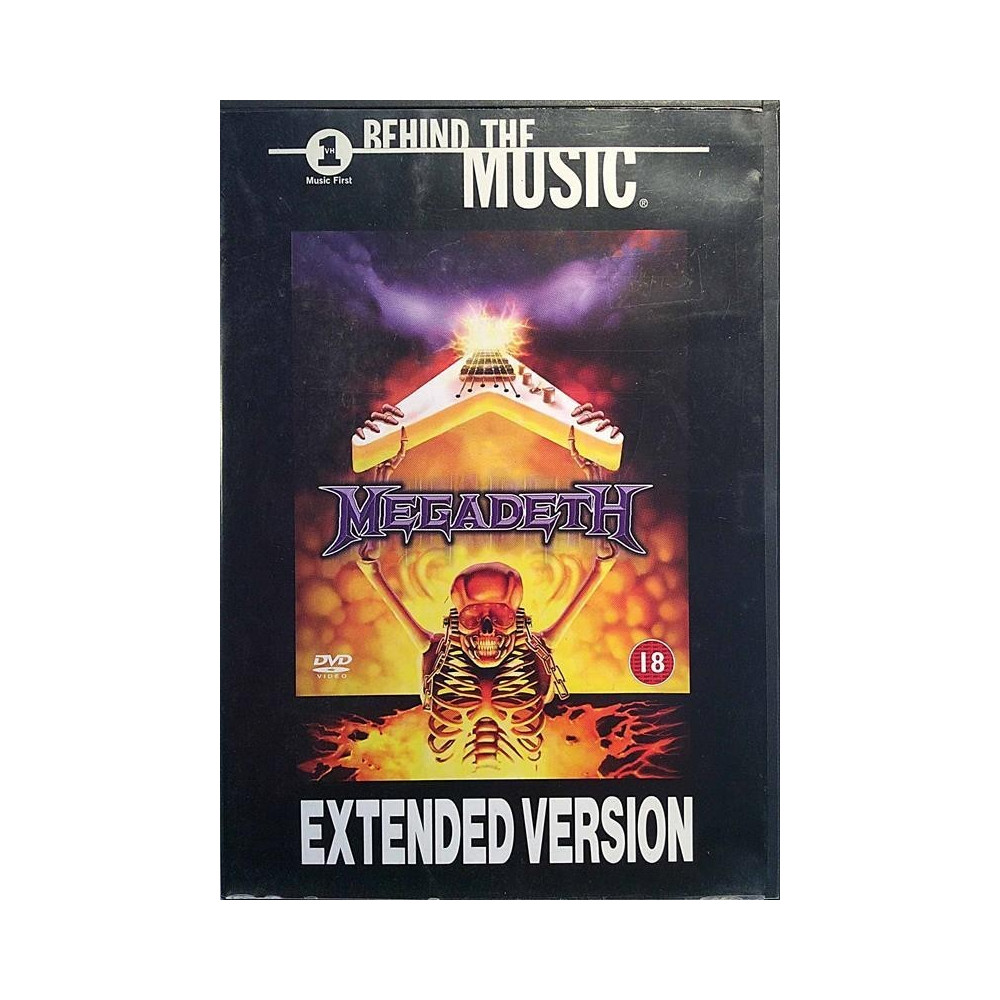 DVD - Megadeth : Behind The Music -Dokumentti - DVD