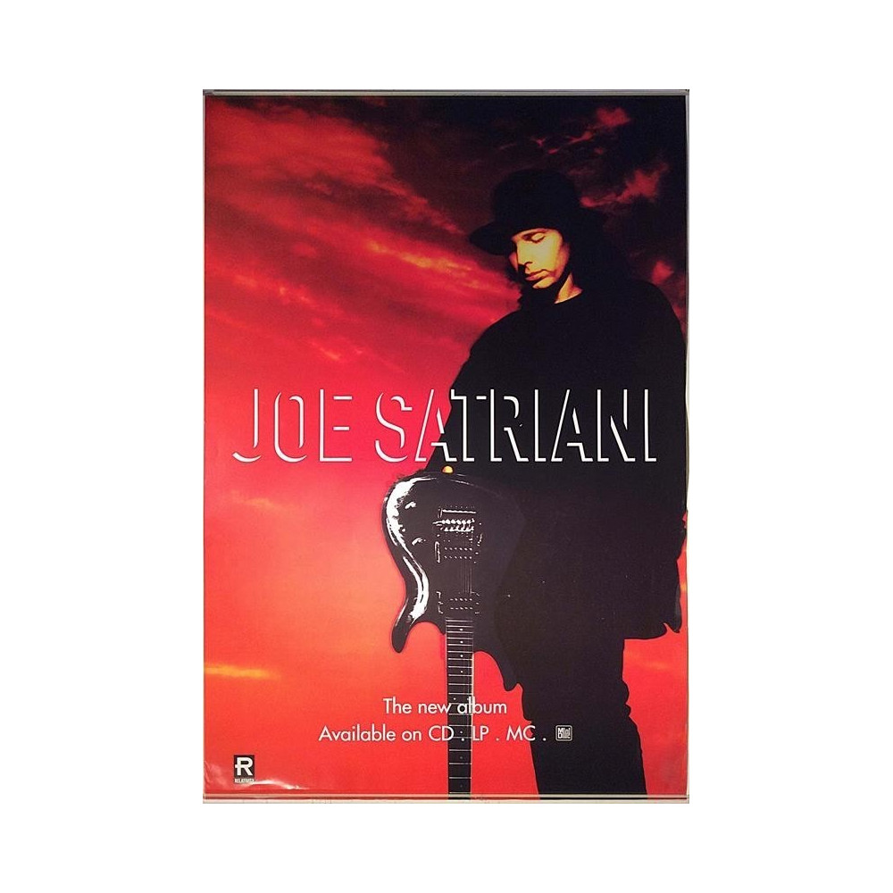 Satriani Joe: Joe Satriani -95 : Promo poster 58cm x 87cm - Used Poster