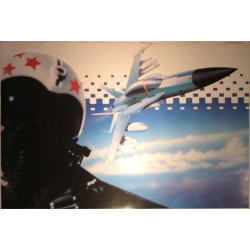 Top Gun print by Gavin MacLeod : poster 88cm x 59cm - Used Poster
