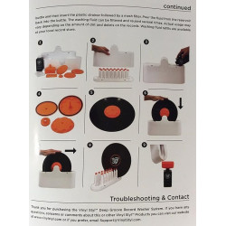 Deep Groove Record Washer System 2017 VS-C-001 Levypesuri 7”, 10” ja LP-levyille Record Washing System