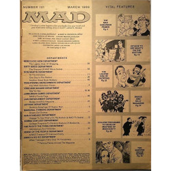Mad Magazine : Number 101 - used magazine