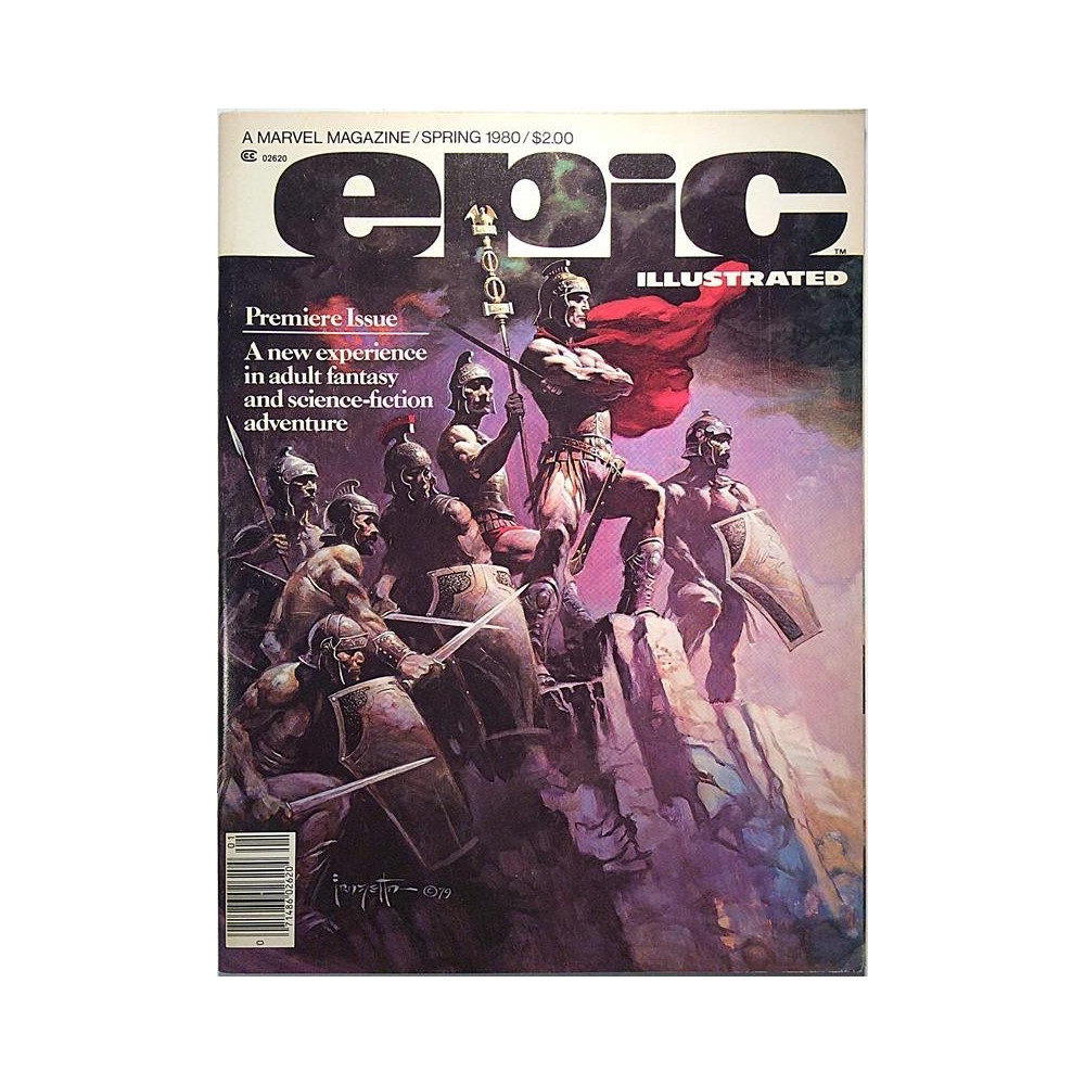 Epic Illustrated #1 : Premiere Issue Frazetta - used magazine