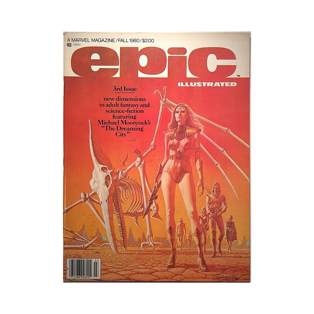 Epic Illustrated #3 : 1st Dreadstar - used magazine