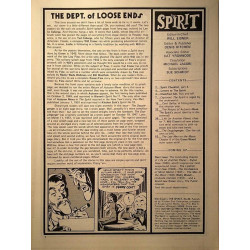 Spirit #25 Magazine : Will Eisner - begagnade magazine