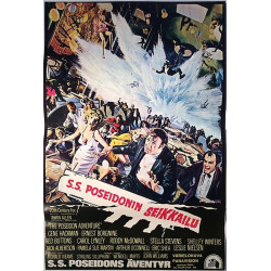 S.S. Poseidonin seikkailu - Poseidon Adventure 1972  Elokuvajuliste 41cm x 59cm JULISTE
