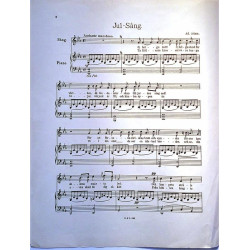 Jul-Sång 1900’s E.&S. 262 Ad. Adam Sheet music