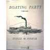 Boating Party piano solo 1959 30378-2 Evakue M. Fisher Sheet music