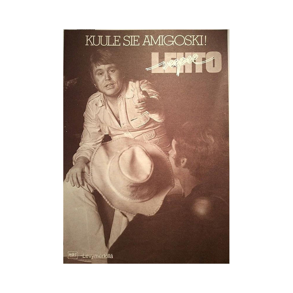 Kuule sie amigoski! 1978  G.Montoya suom.san: Titta Kerttula/ C.Johansson Sheet music