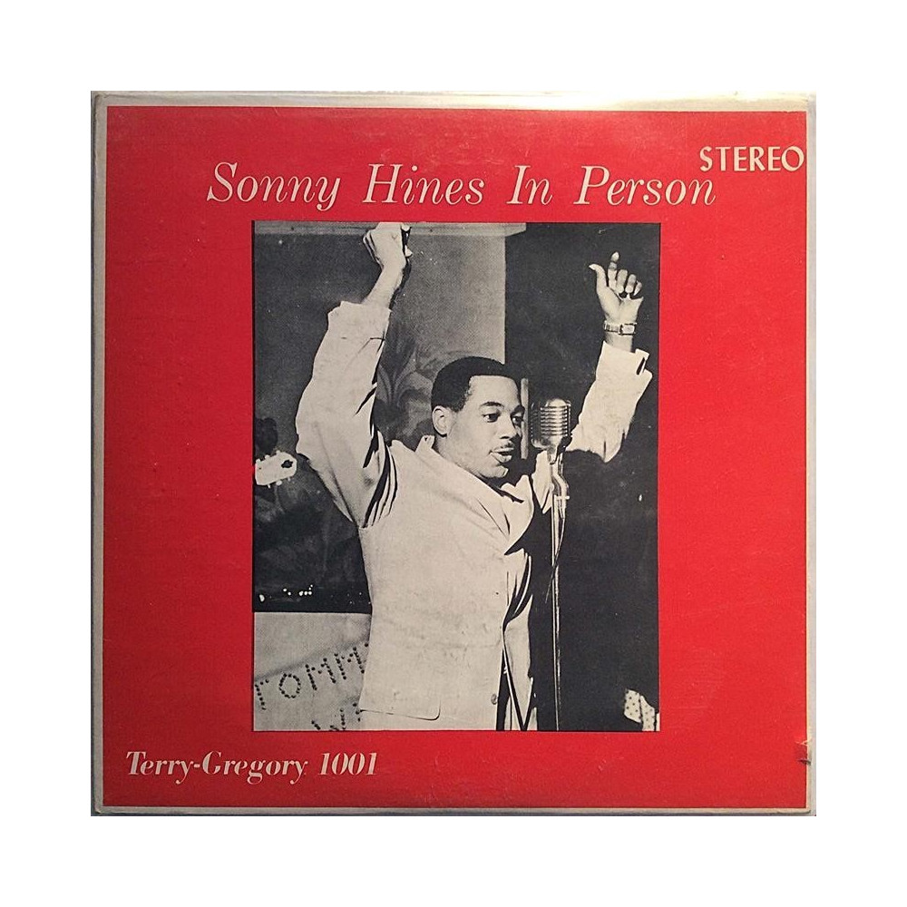 Hines Sonny : In Person 33 1/3 RPM EP - begagnad singelskiva