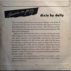 Daily Pete and his Chicagoans: Dixie by Daily EP - käytetty vinyylisingle PS VG / VG