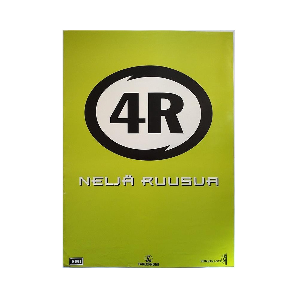 Neljä Ruusua 4r : Promojuliste 50cm x 70cm - juliste