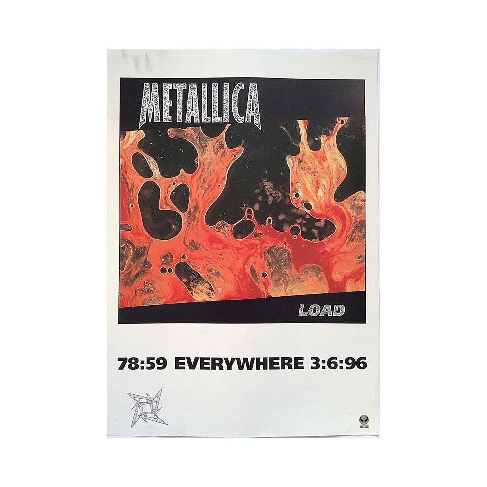 Metallica Load : Promojuliste 2cm x 57cm - Begagnat Poster